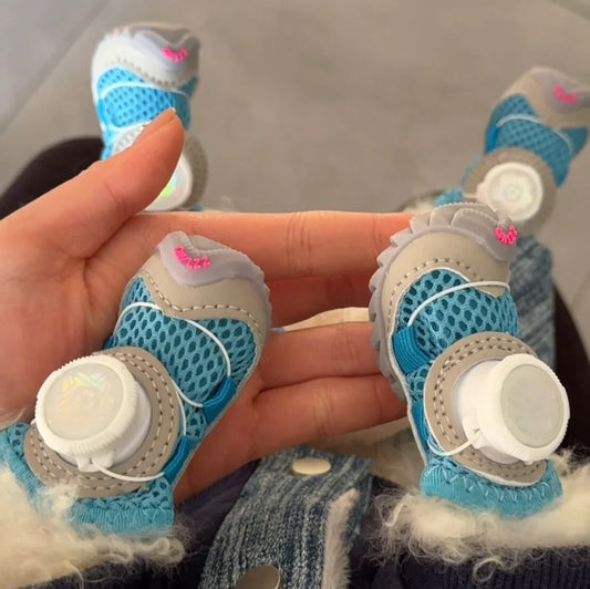 PawPuffers dog puffer boots